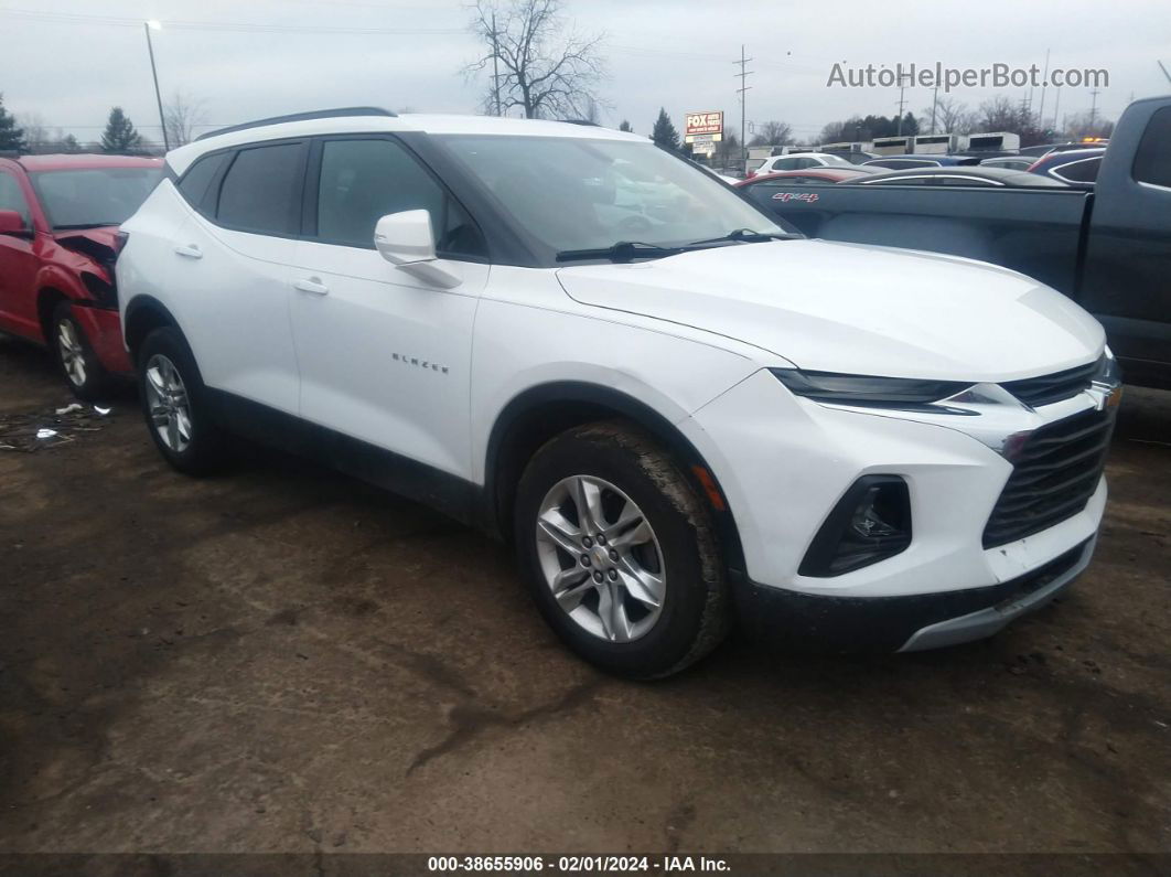 2020 Chevrolet Blazer Fwd 2lt White vin: 3GNKBCRS5LS709813