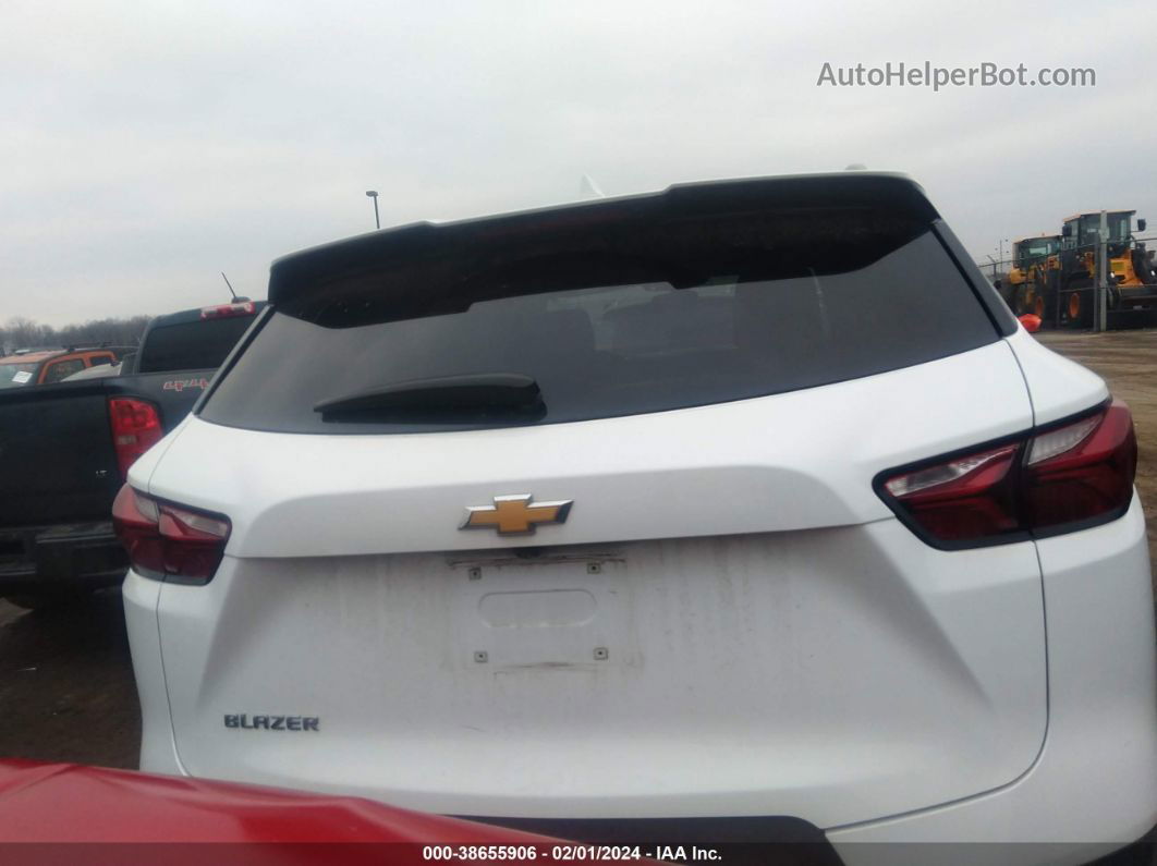 2020 Chevrolet Blazer Fwd 2lt White vin: 3GNKBCRS5LS709813