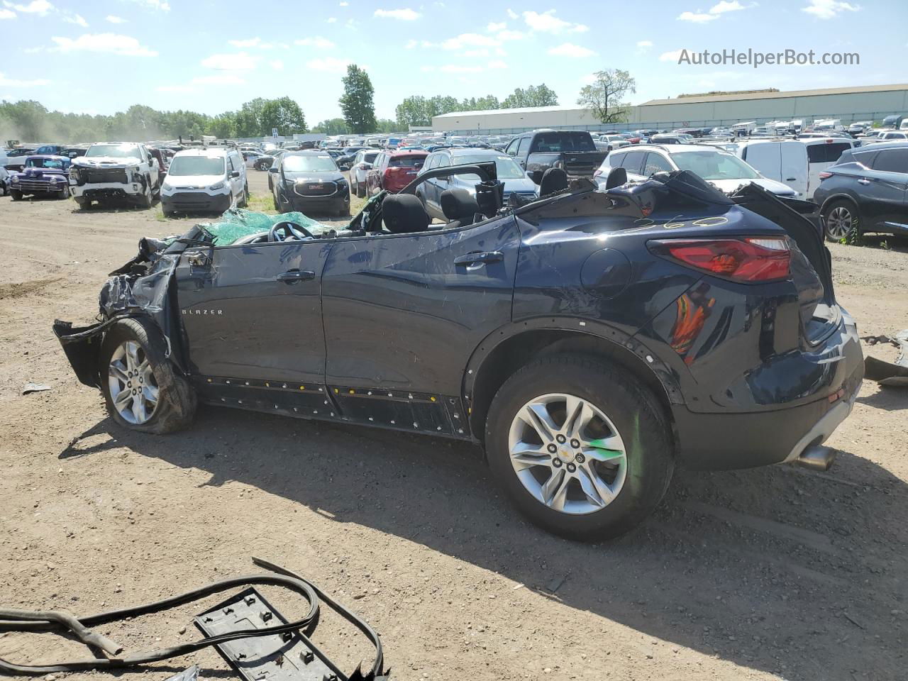 2020 Chevrolet Blazer 2lt Черный vin: 3GNKBCRS5LS722724