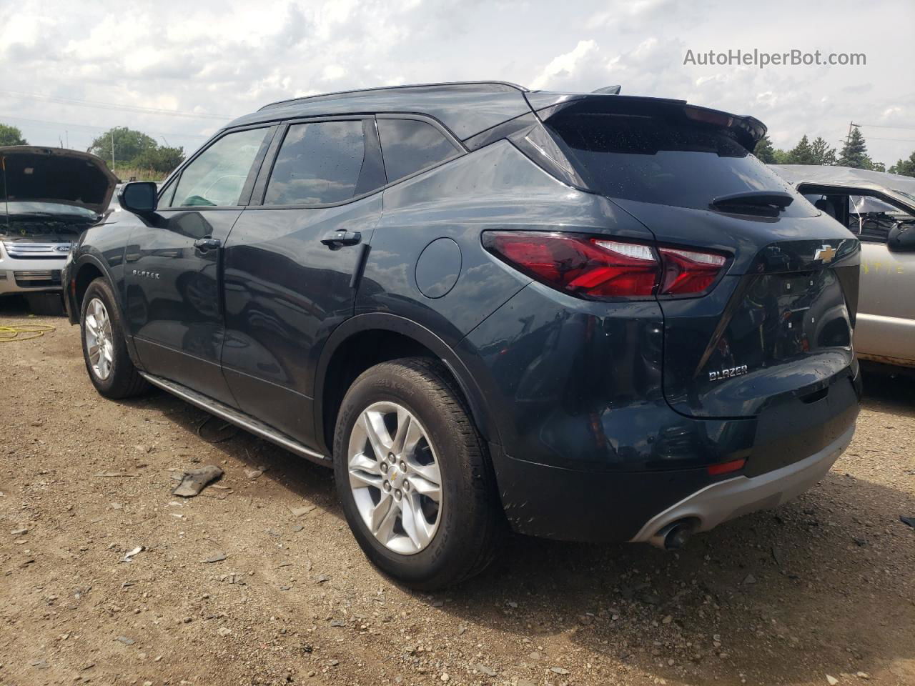 2019 Chevrolet Blazer 2lt Gray vin: 3GNKBCRS6KS685570