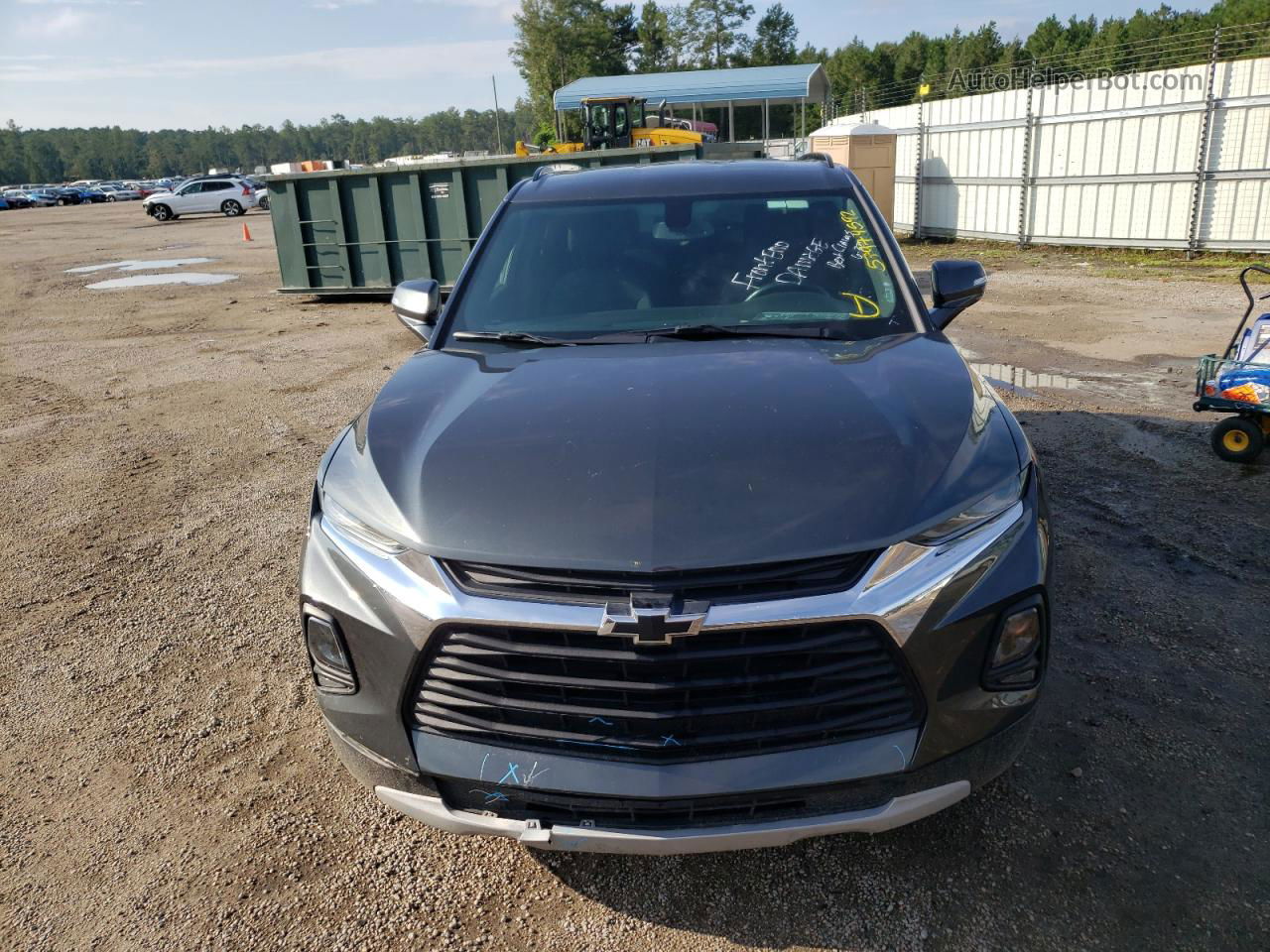 2019 Chevrolet Blazer 2lt Gray vin: 3GNKBCRS6KS686623