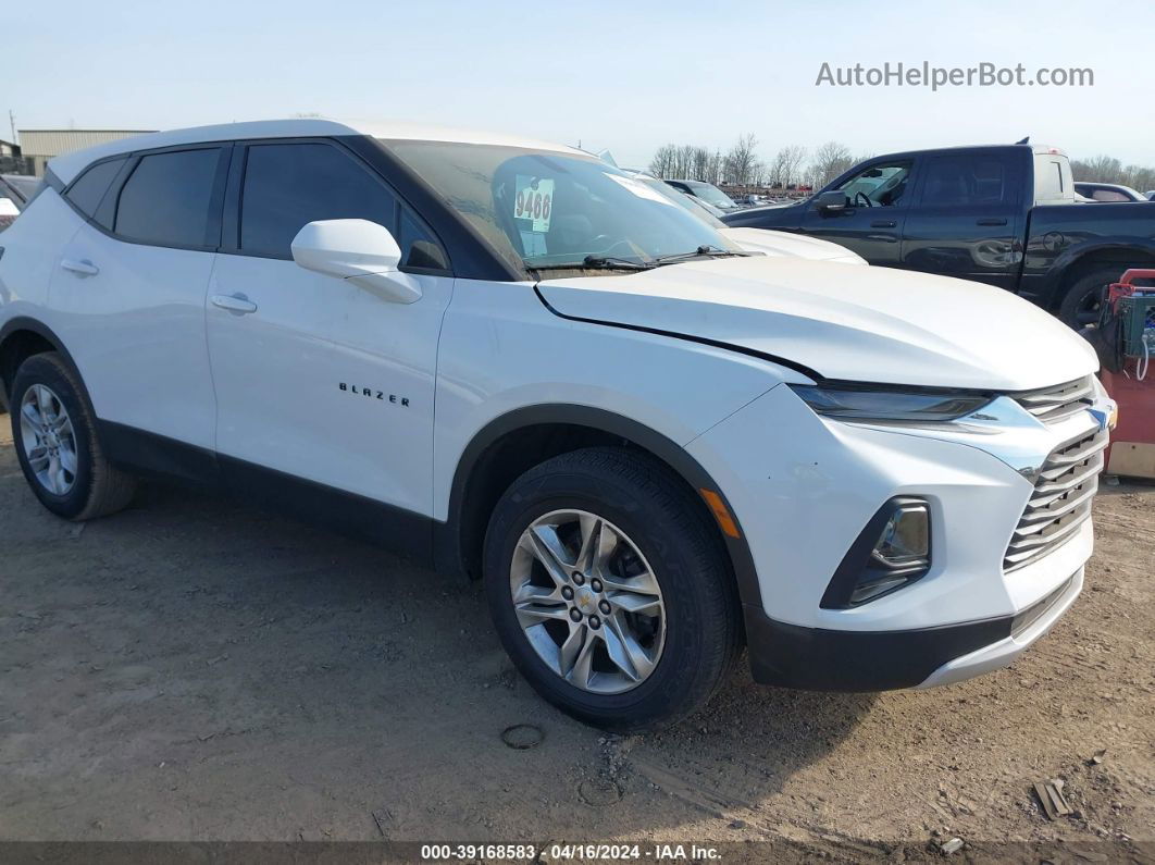 2020 Chevrolet Blazer Fwd 2lt White vin: 3GNKBCRS6LS548436