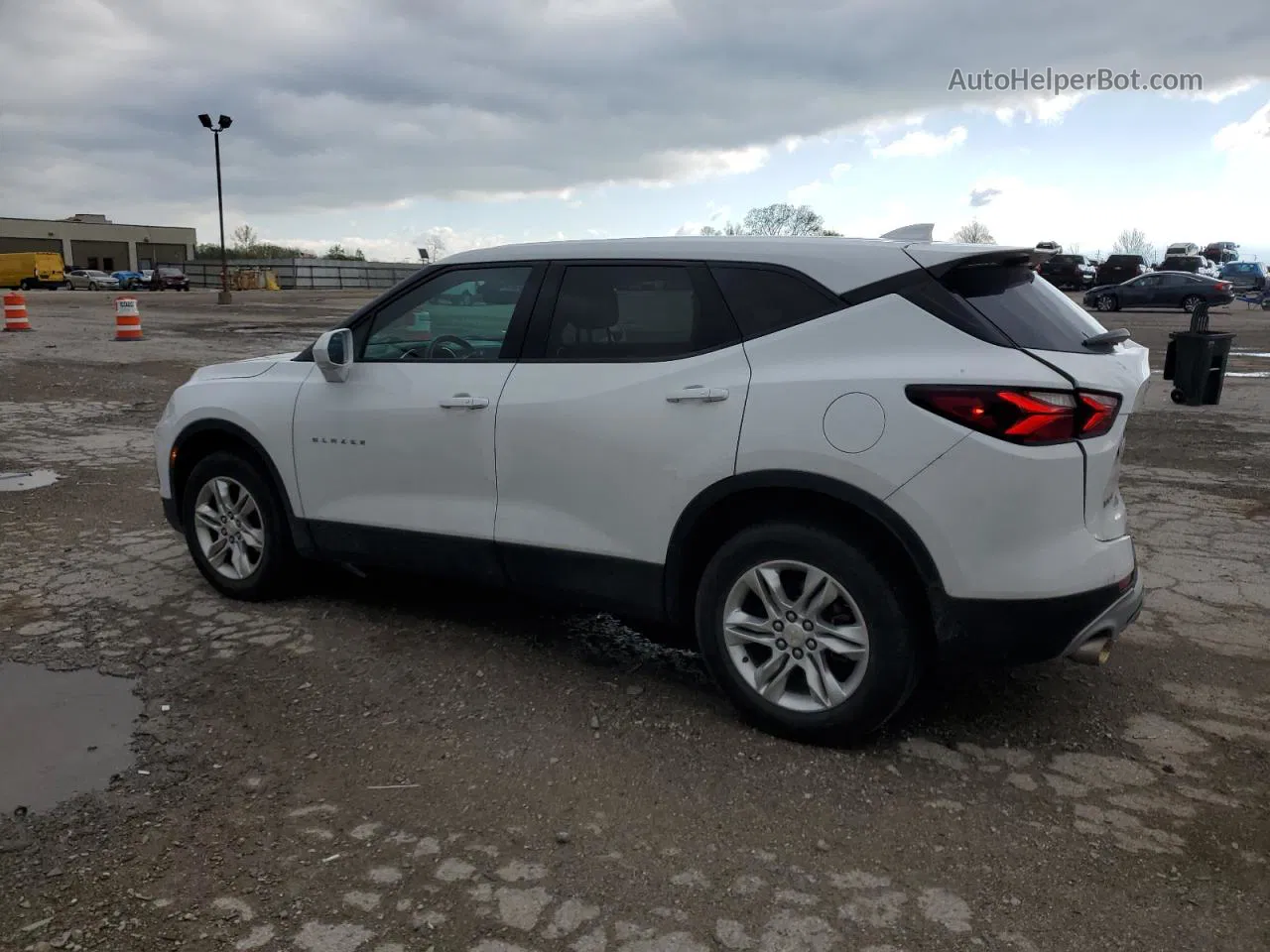 2020 Chevrolet Blazer 2lt White vin: 3GNKBCRS6LS670391