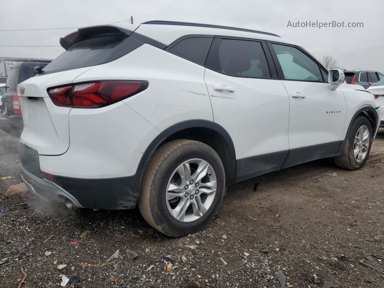 2020 Chevrolet Blazer 2lt White vin: 3GNKBCRS6LS694626