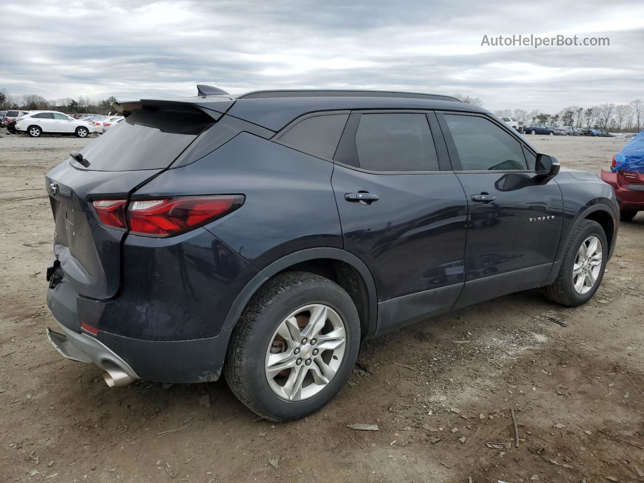 2020 Chevrolet Blazer 2lt Black vin: 3GNKBCRS6LS725664