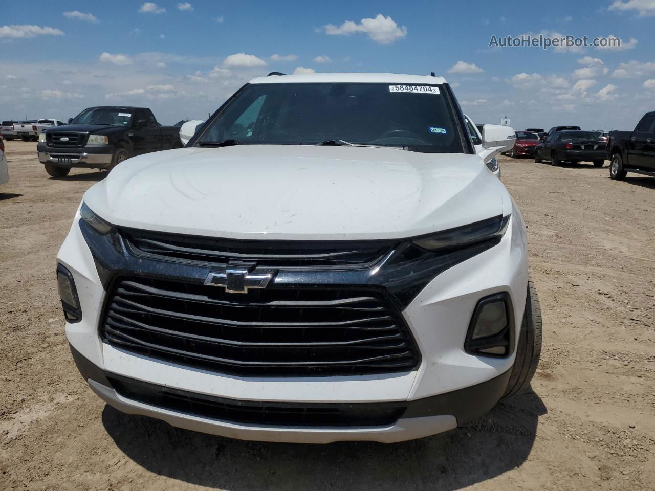 2020 Chevrolet Blazer 2lt White vin: 3GNKBCRS7LS558389