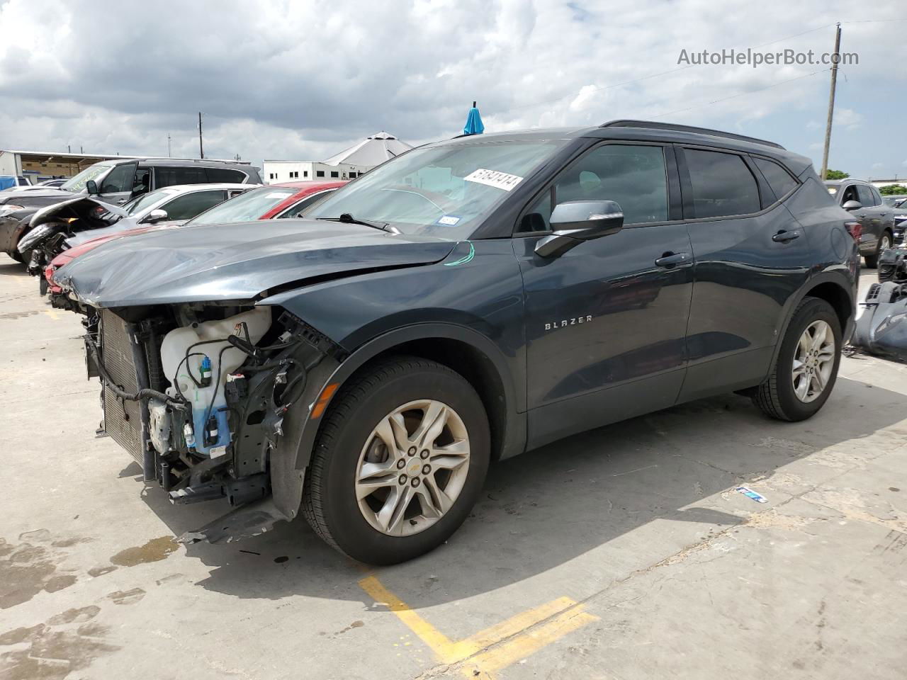 2020 Chevrolet Blazer 2lt Charcoal vin: 3GNKBCRS7LS657522