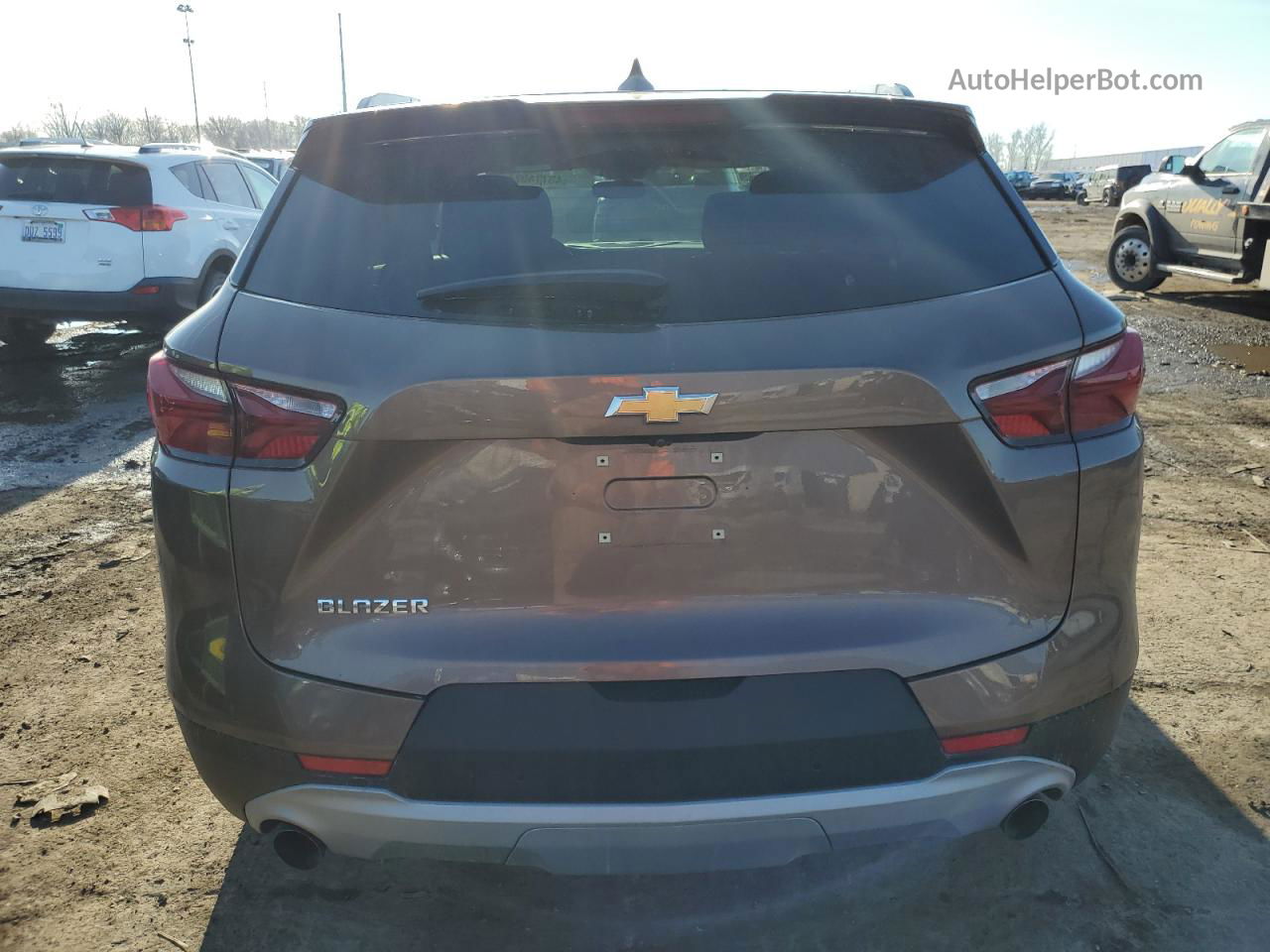 2019 Chevrolet Blazer 2lt Brown vin: 3GNKBCRS8KS653557