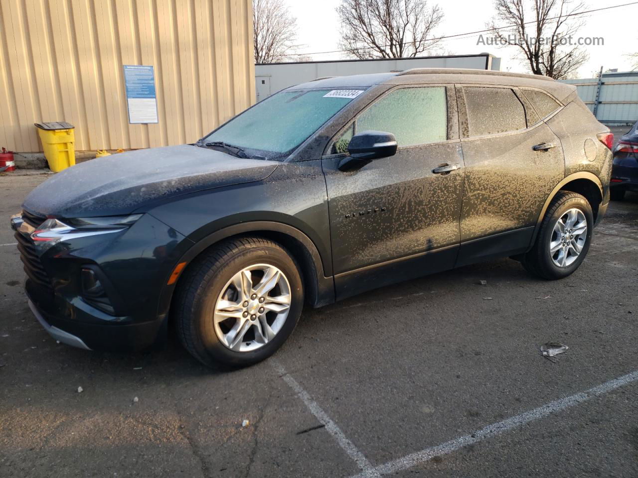 2020 Chevrolet Blazer 2lt Gray vin: 3GNKBCRS8LS637411