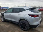 2020 Chevrolet Blazer 2lt Silver vin: 3GNKBCRS8LS709594