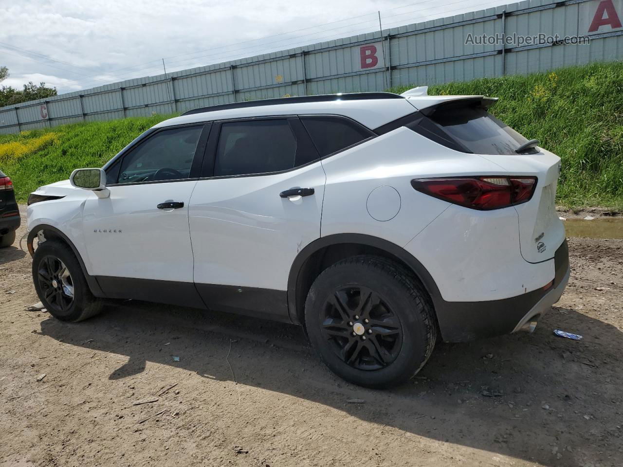 2020 Chevrolet Blazer 2lt Белый vin: 3GNKBCRS8LS716142