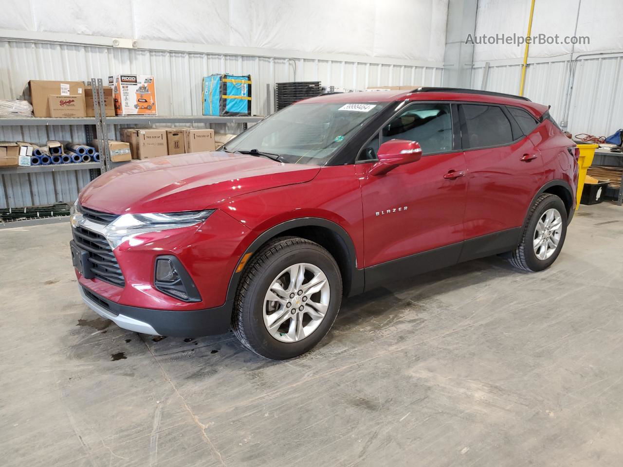 2020 Chevrolet Blazer 2lt Красный vin: 3GNKBCRS9LS579339