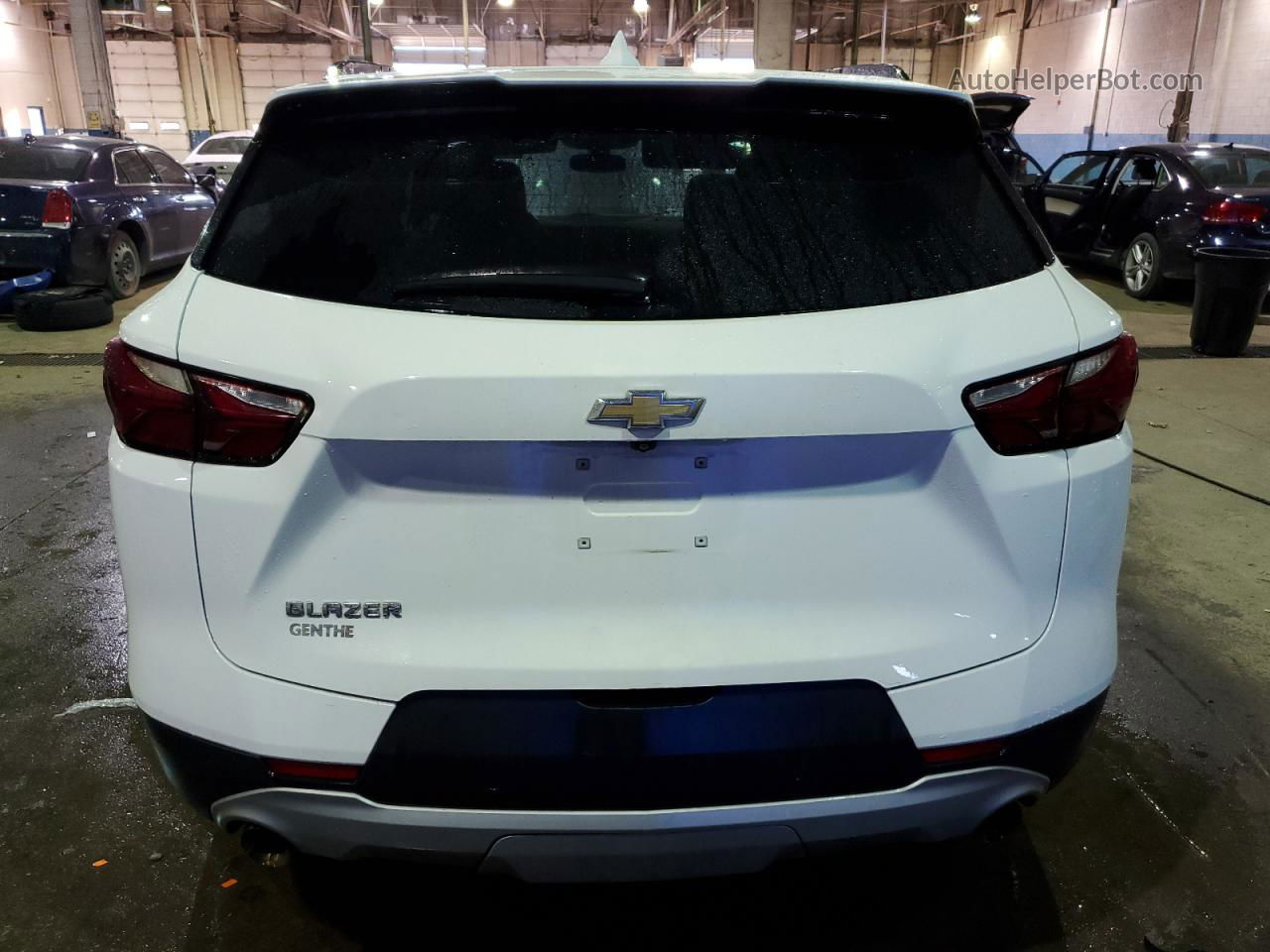 2020 Chevrolet Blazer 2lt White vin: 3GNKBCRSXLS621341