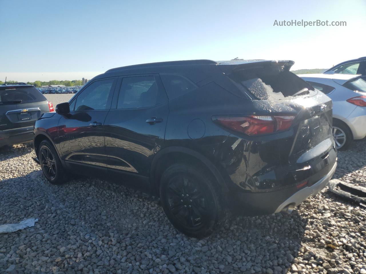 2020 Chevrolet Blazer 2lt Черный vin: 3GNKBCRSXLS701559