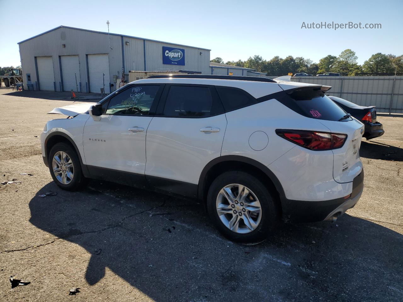 2021 Chevrolet Blazer 3lt White vin: 3GNKBDR46MS548333