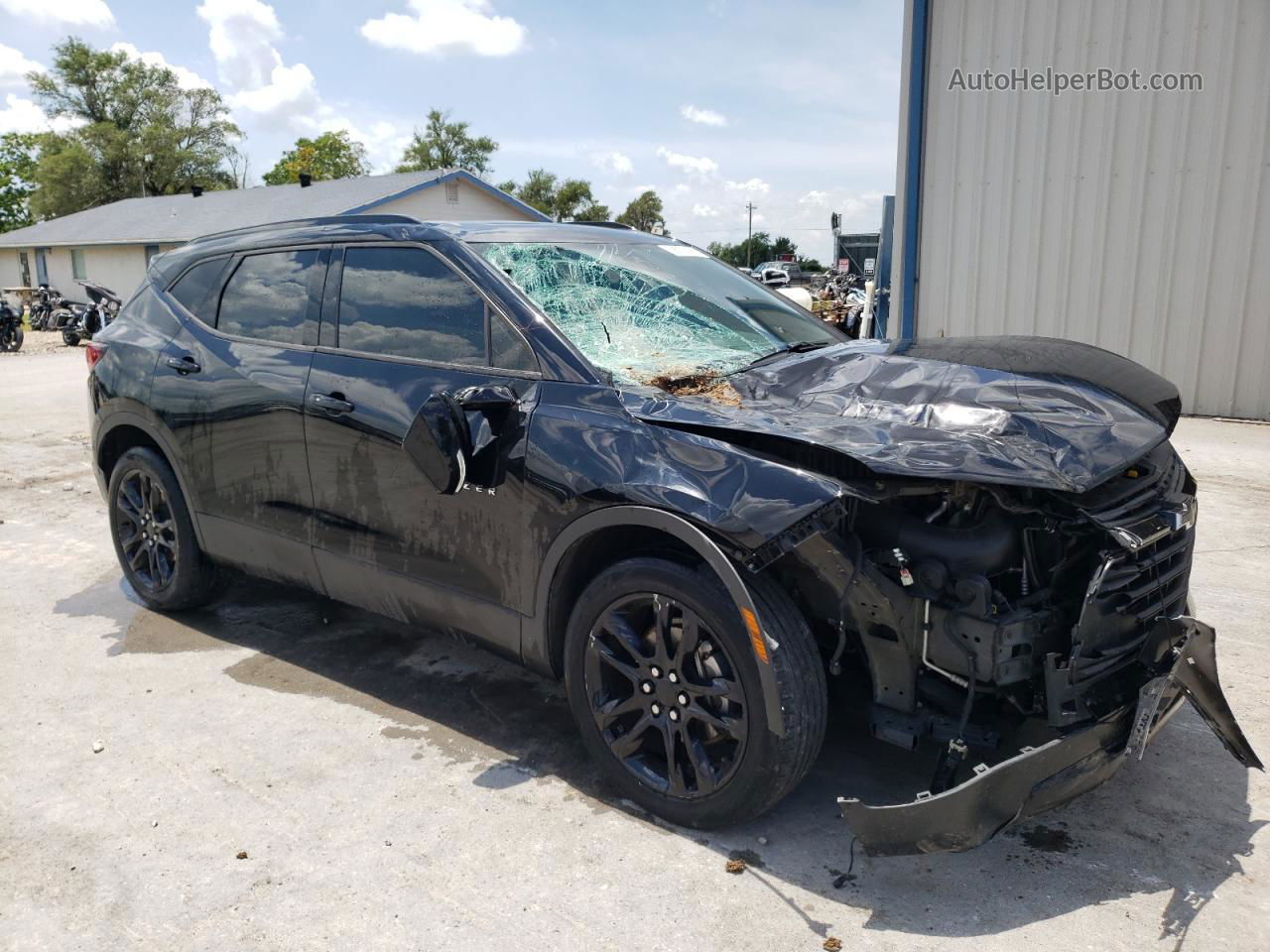 2019 Chevrolet Blazer 3lt Black vin: 3GNKBDRS1KS675213