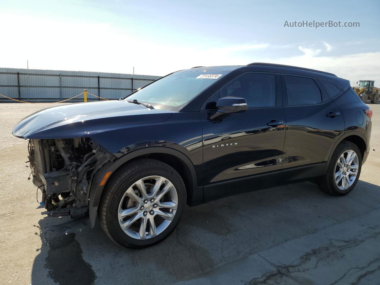 2020 Chevrolet Blazer 3lt Blue vin: 3GNKBDRS1LS574755