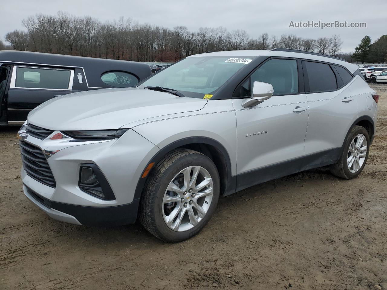 2020 Chevrolet Blazer 3lt Серебряный vin: 3GNKBDRS1LS659563