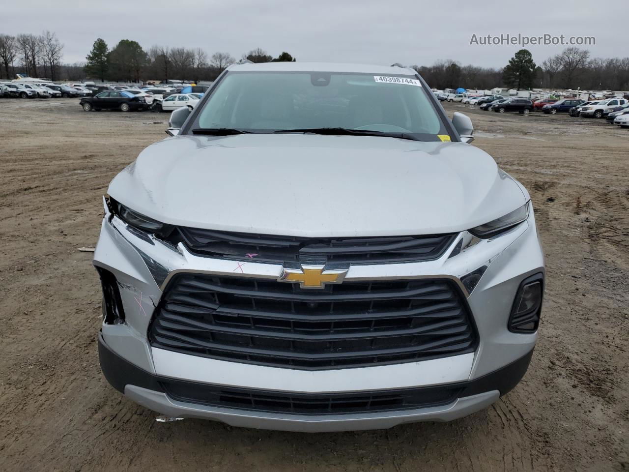 2020 Chevrolet Blazer 3lt Silver vin: 3GNKBDRS1LS659563