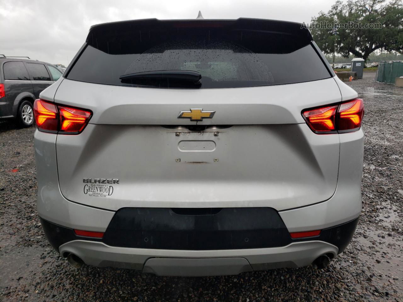 2020 Chevrolet Blazer 3lt Silver vin: 3GNKBDRS2LS574649