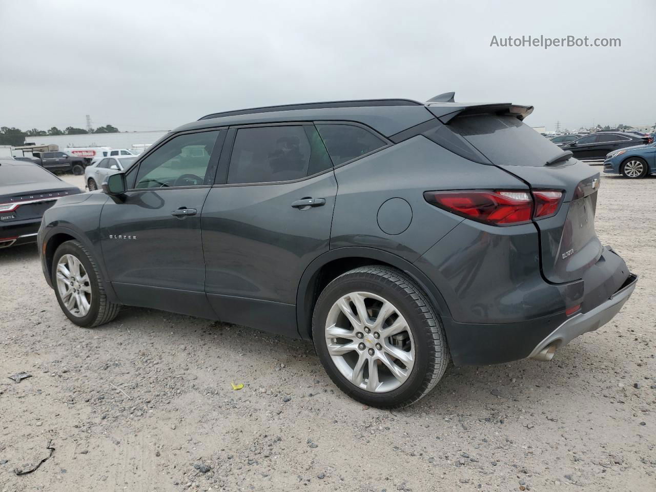 2019 Chevrolet Blazer 3lt Gray vin: 3GNKBDRS3KS643105