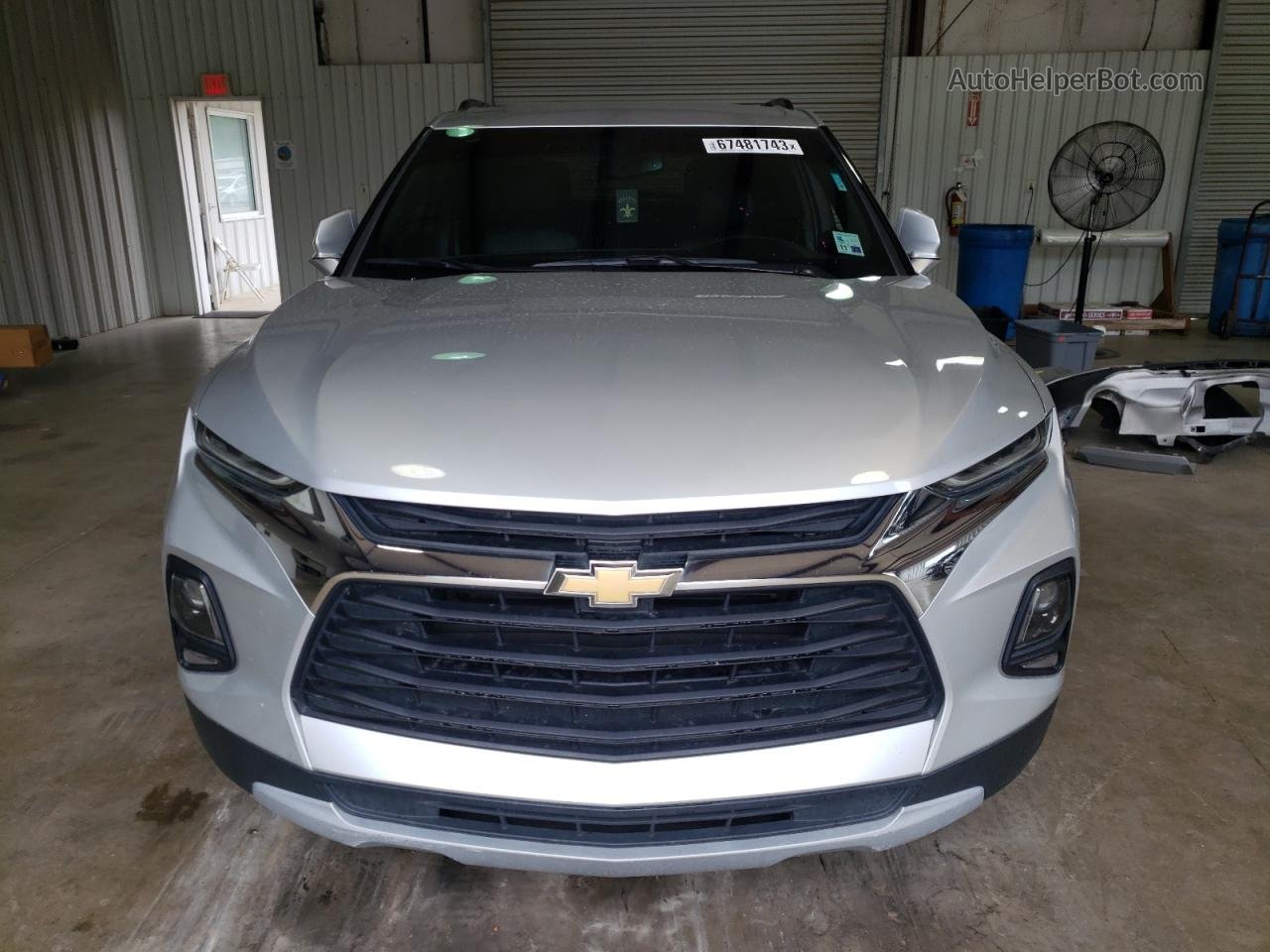 2020 Chevrolet Blazer 3lt Silver vin: 3GNKBDRS3LS548013