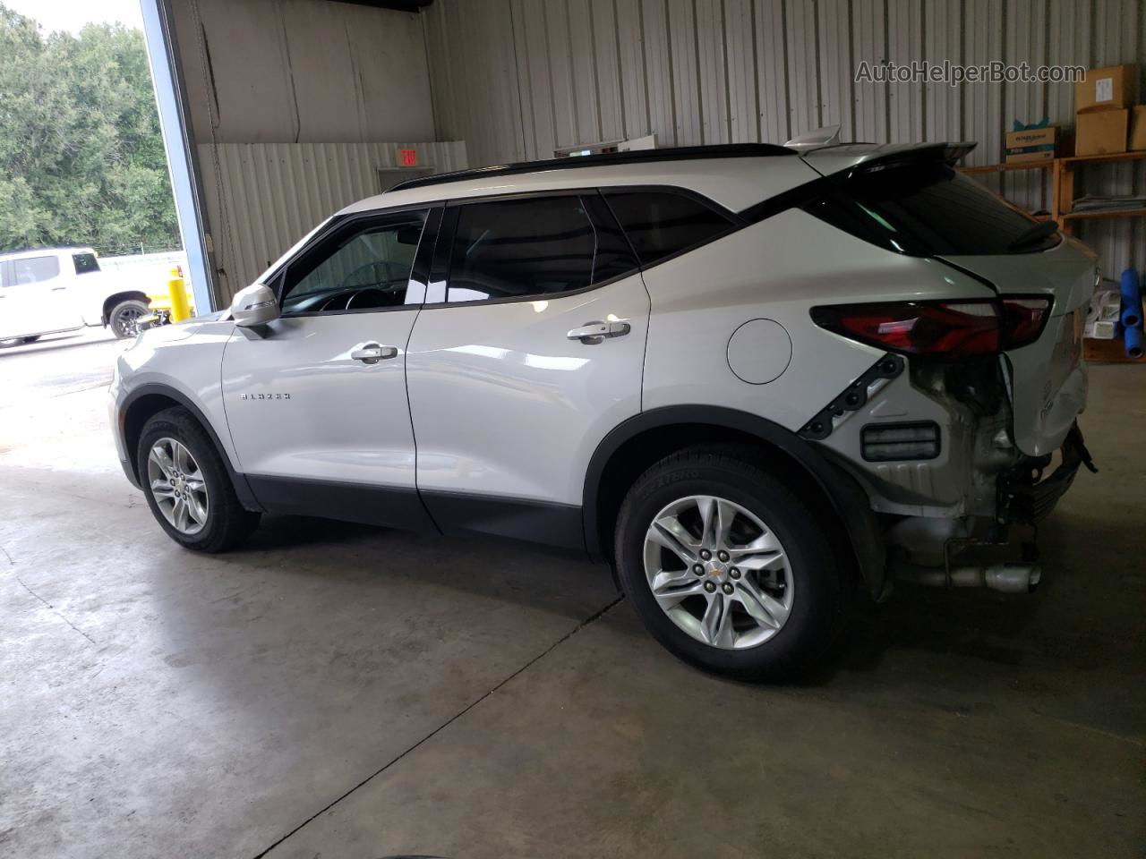 2020 Chevrolet Blazer 3lt Silver vin: 3GNKBDRS3LS548013