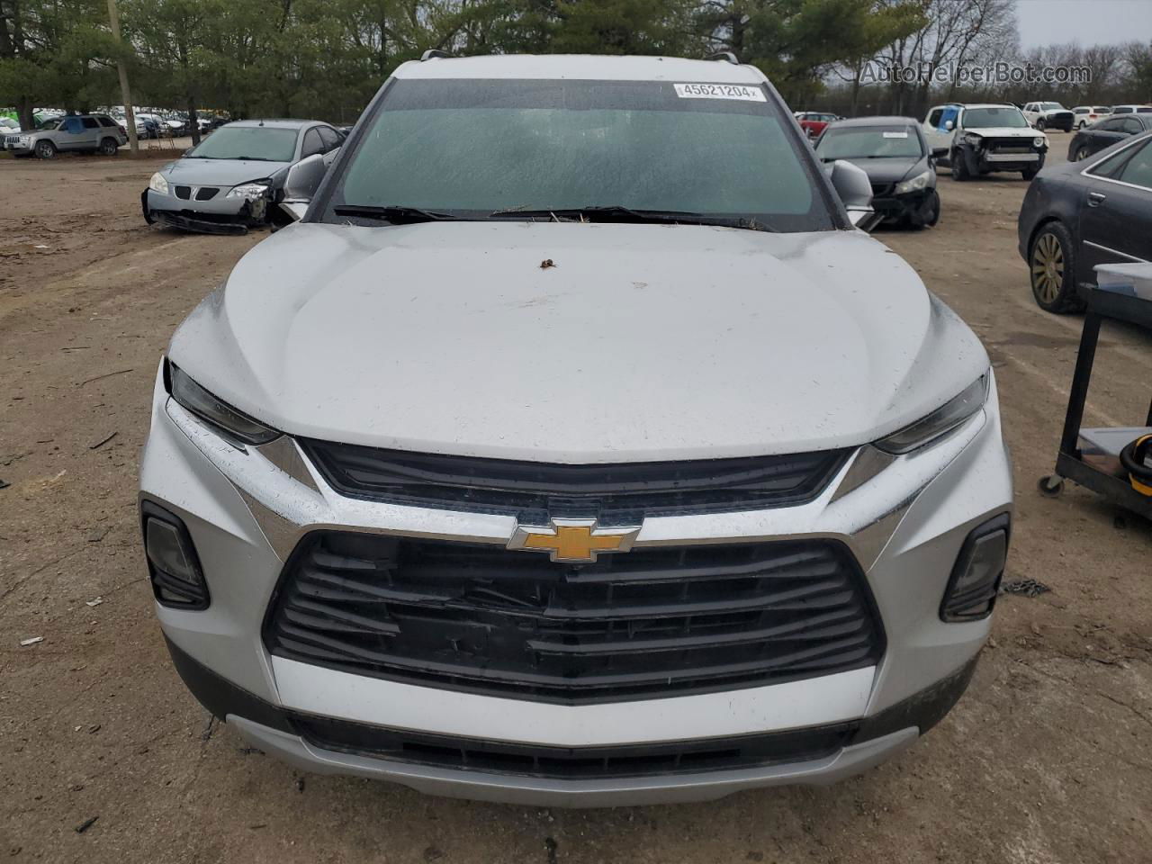 2020 Chevrolet Blazer 3lt Silver vin: 3GNKBDRS3LS708679