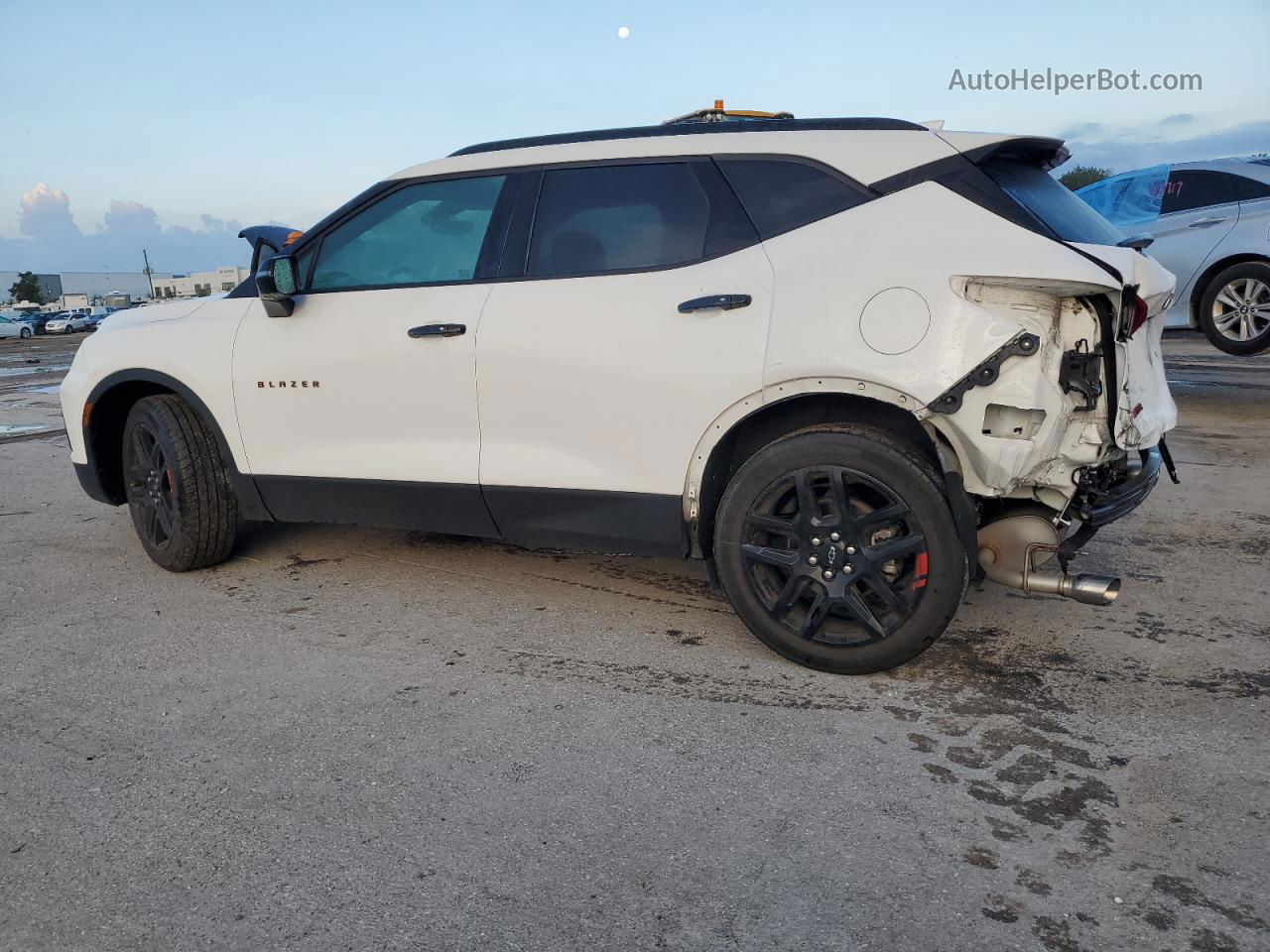 2020 Chevrolet Blazer 3lt White vin: 3GNKBDRS4LS686692