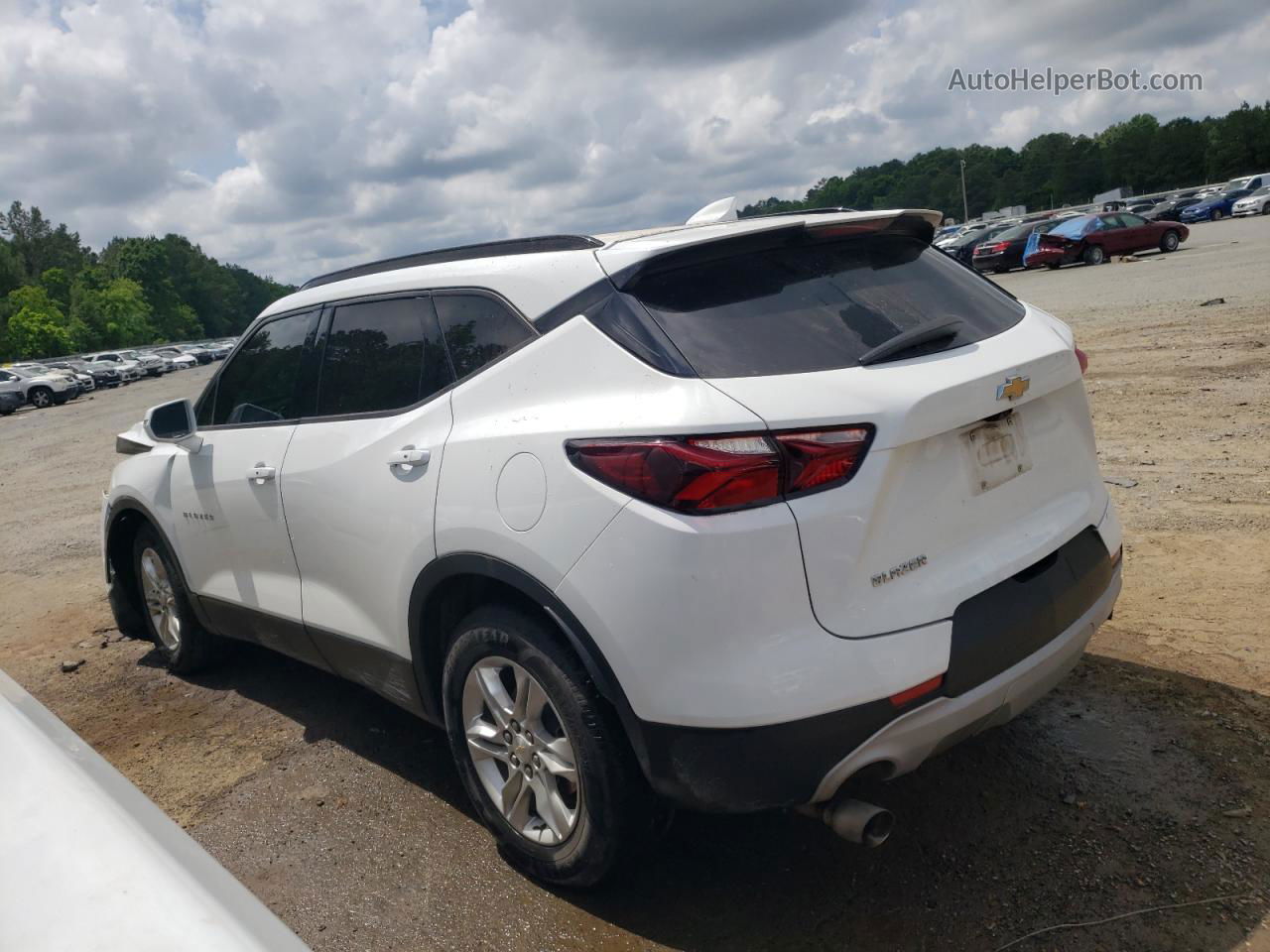 2020 Chevrolet Blazer 3lt Белый vin: 3GNKBDRS5LS633404