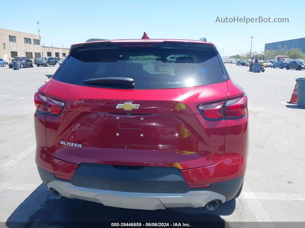 2019 Chevrolet Blazer   Красный vin: 3GNKBDRS6KS663784