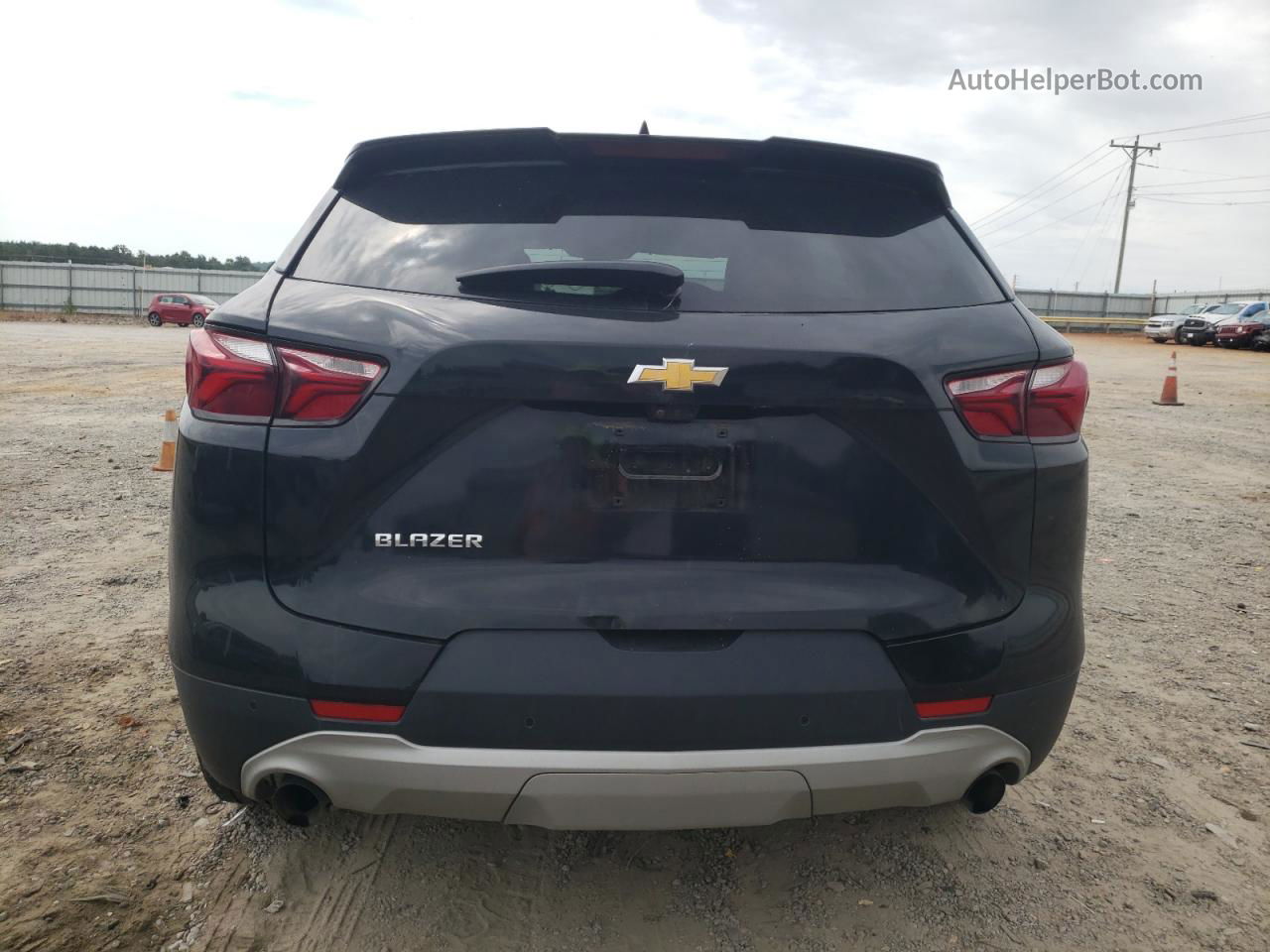 2019 Chevrolet Blazer 3lt Black vin: 3GNKBDRS6KS696509