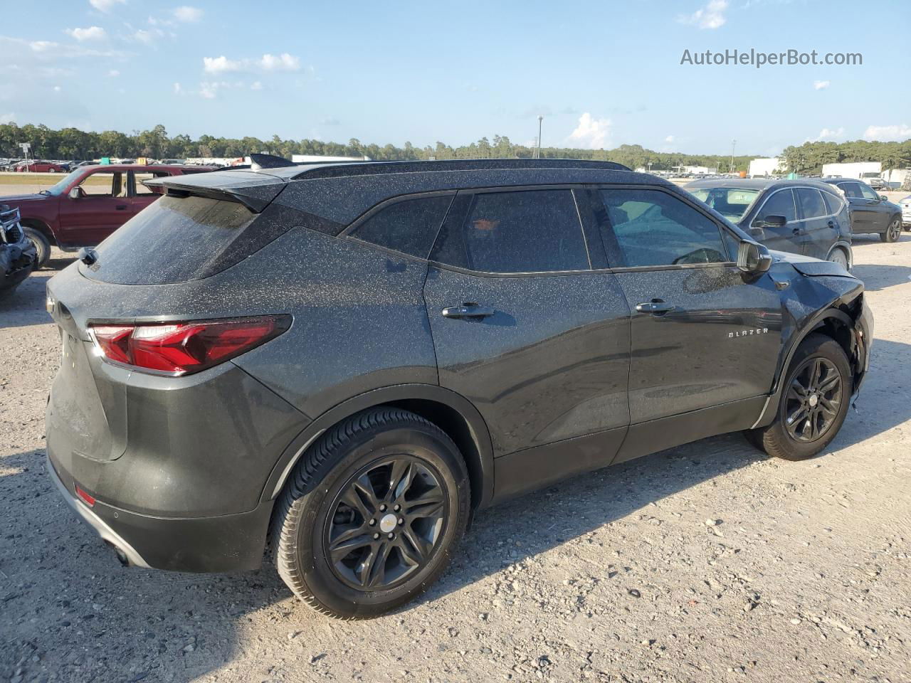 2019 Chevrolet Blazer 3lt Серый vin: 3GNKBDRS7KS590067