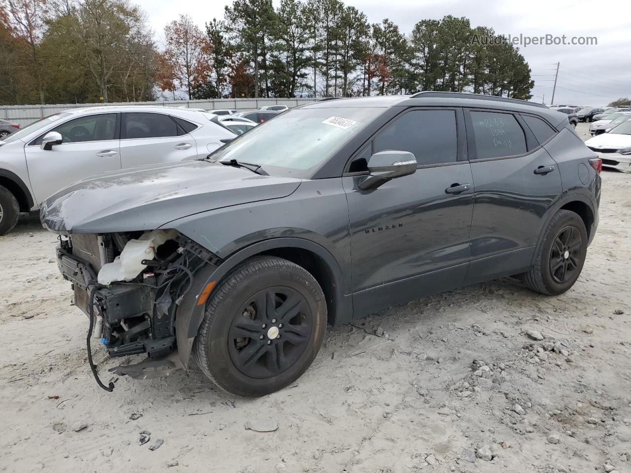 2019 Chevrolet Blazer 3lt Charcoal vin: 3GNKBDRS7KS657623