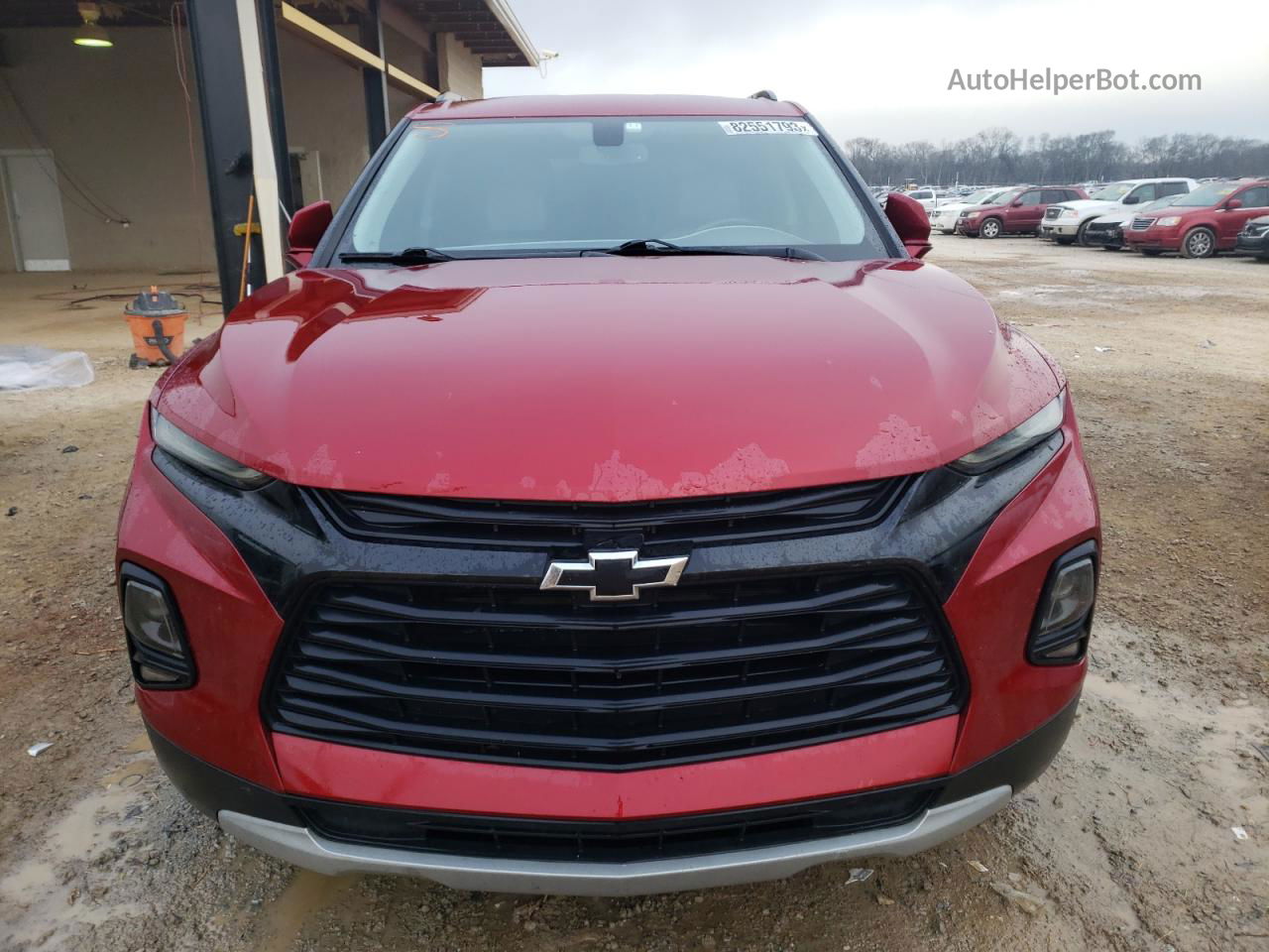 2020 Chevrolet Blazer 3lt Red vin: 3GNKBDRS7LS574498