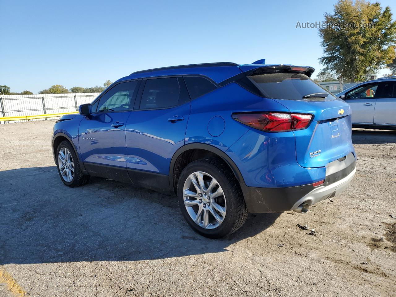 2019 Chevrolet Blazer 3lt Blue vin: 3GNKBDRS8KS608107