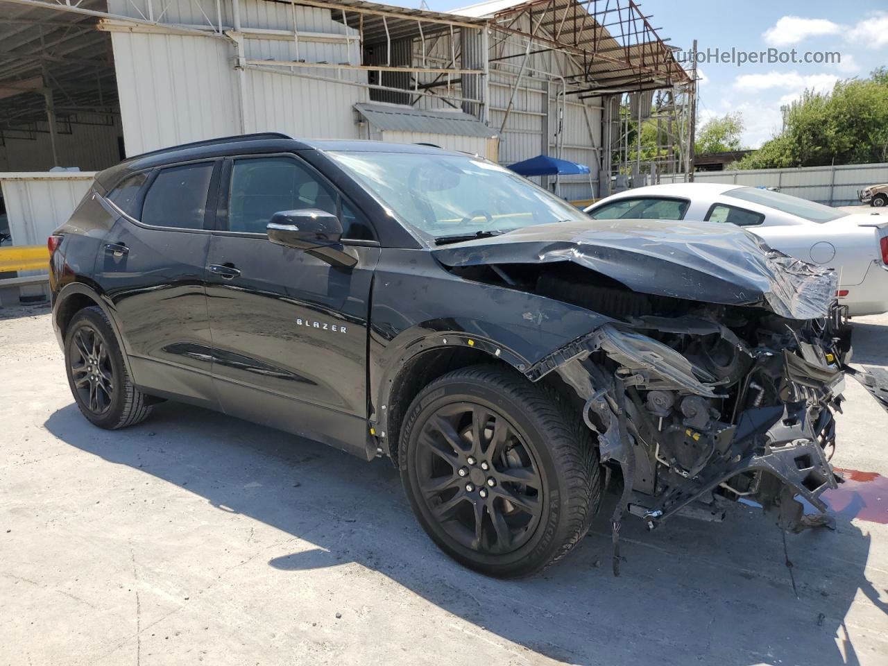 2019 Chevrolet Blazer 3lt Black vin: 3GNKBDRS8KS615350