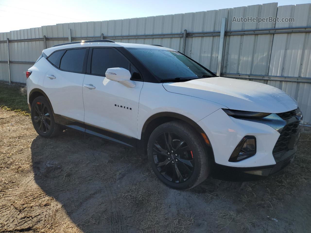 2019 Chevrolet Blazer Rs White vin: 3GNKBERS0KS591888