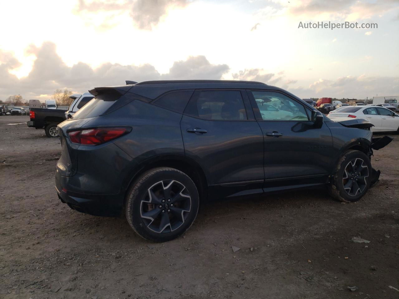 2019 Chevrolet Blazer Rs Черный vin: 3GNKBERS0KS693188