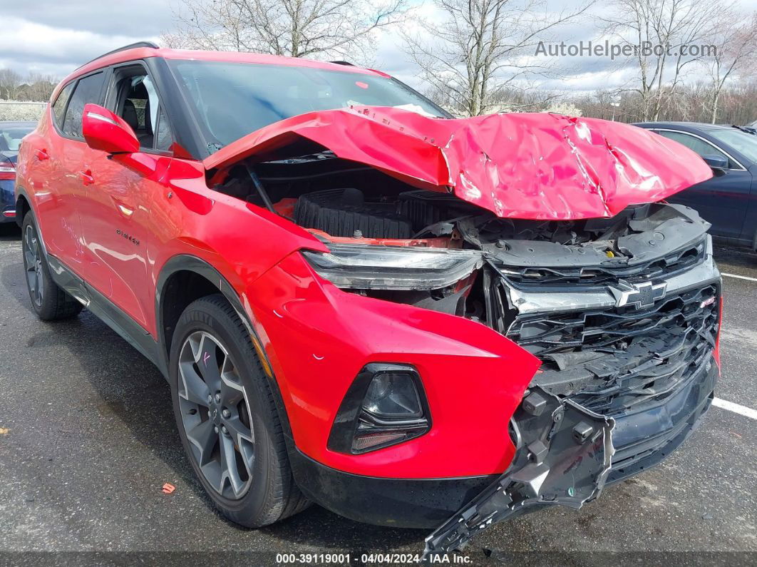 2020 Chevrolet Blazer Fwd Rs Red vin: 3GNKBERS0LS650598