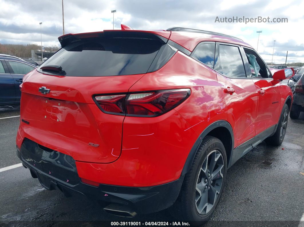 2020 Chevrolet Blazer Fwd Rs Red vin: 3GNKBERS0LS650598