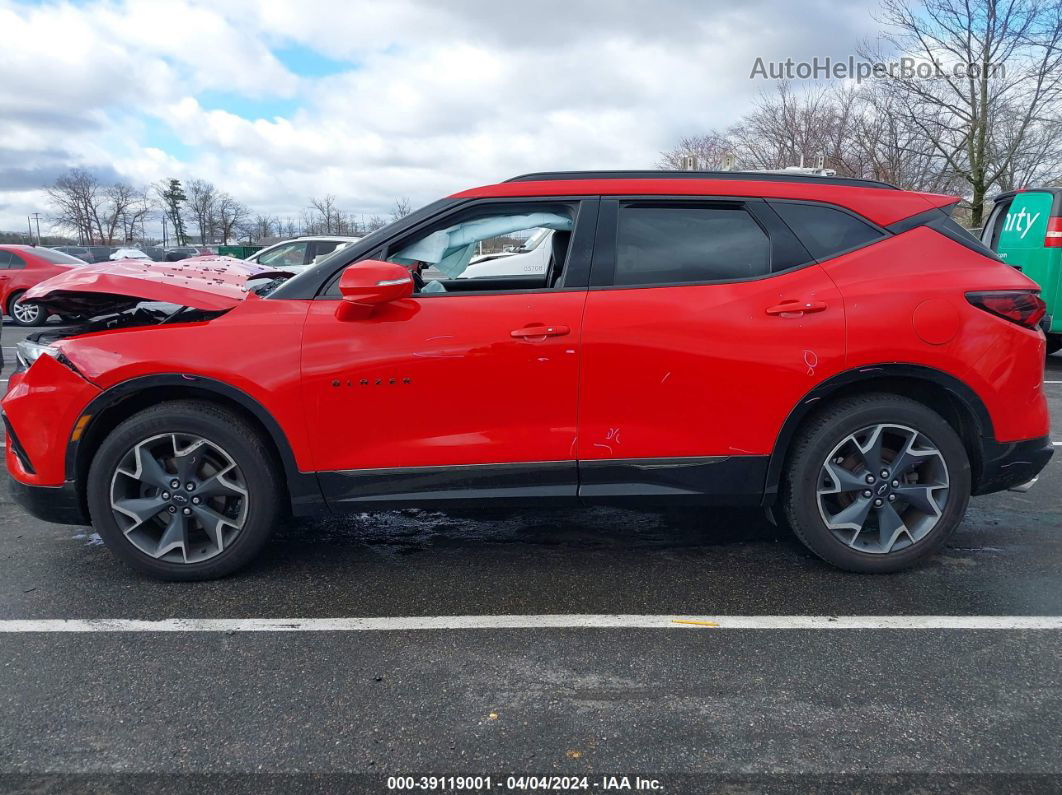 2020 Chevrolet Blazer Fwd Rs Red vin: 3GNKBERS0LS650598