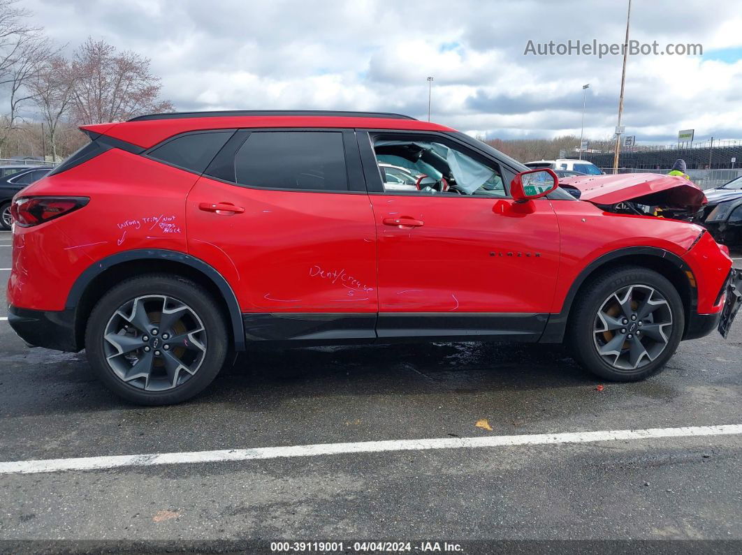 2020 Chevrolet Blazer Fwd Rs Красный vin: 3GNKBERS0LS650598