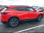 2020 Chevrolet Blazer Fwd Rs Red vin: 3GNKBERS0LS650598