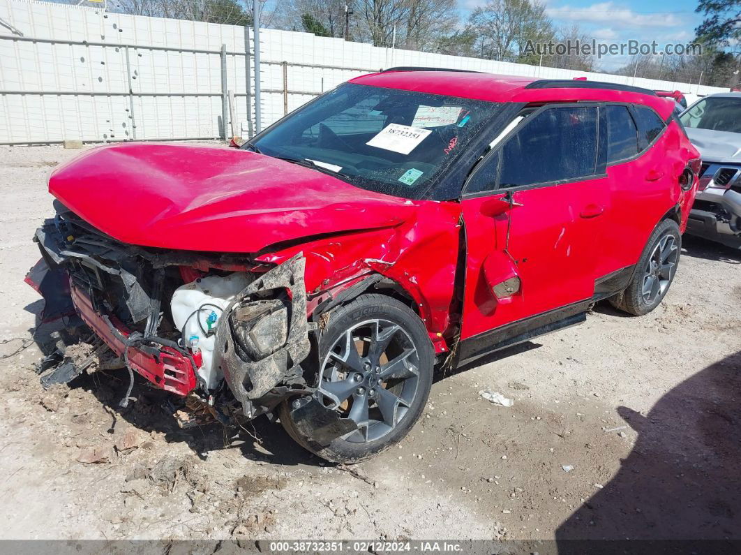 2020 Chevrolet Blazer Fwd Rs Red vin: 3GNKBERS1LS637696