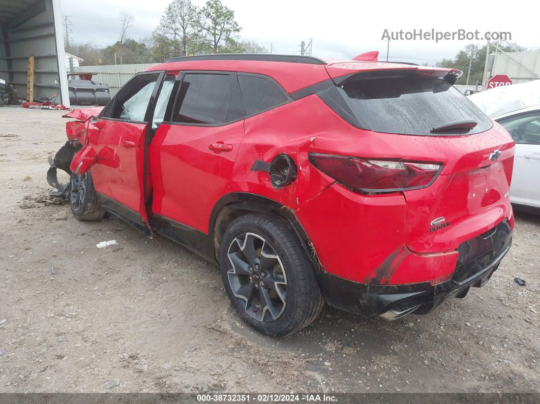 2020 Chevrolet Blazer Fwd Rs Red vin: 3GNKBERS1LS637696