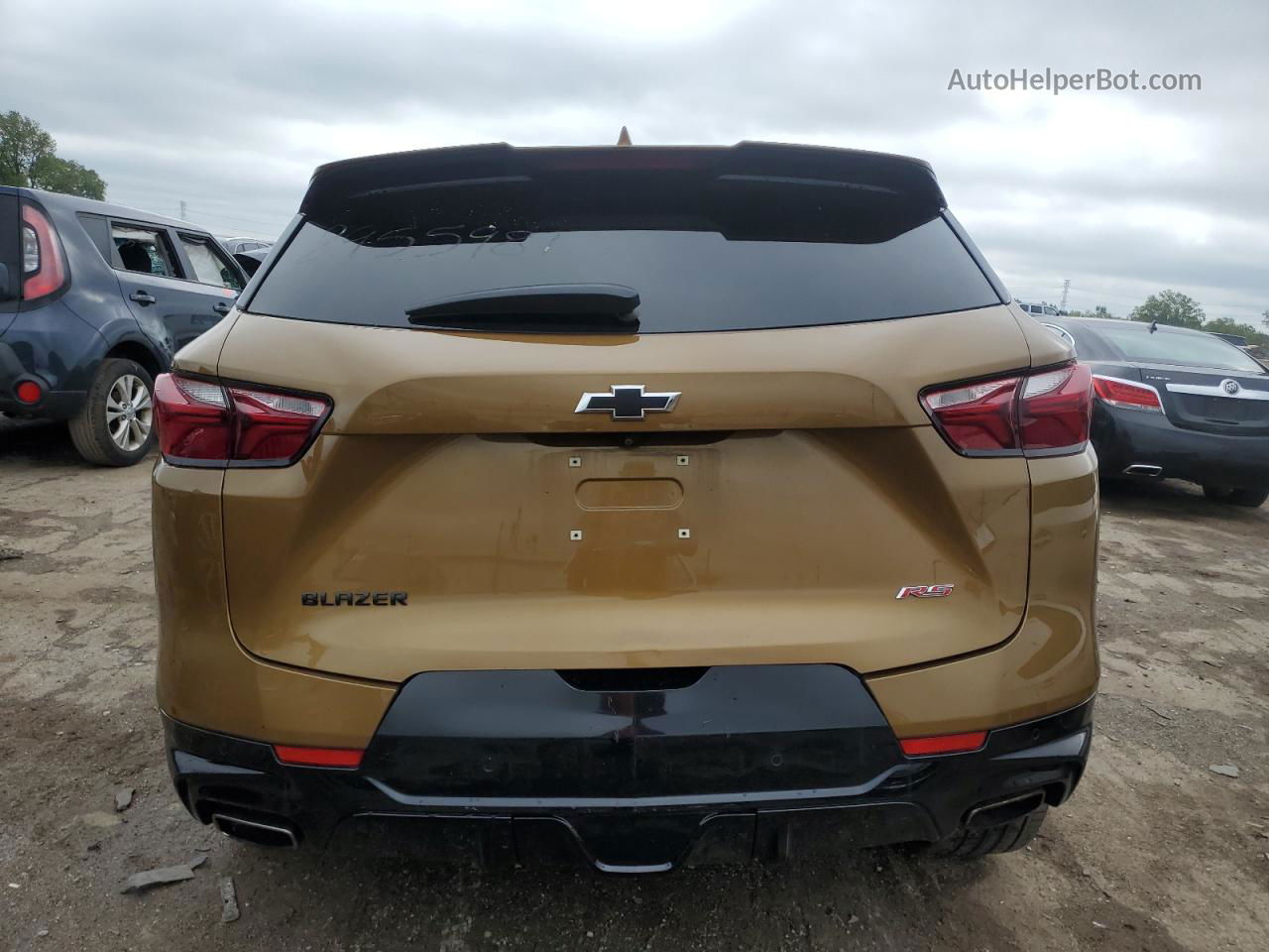 2019 Chevrolet Blazer Rs Золотой vin: 3GNKBERS2KS645661