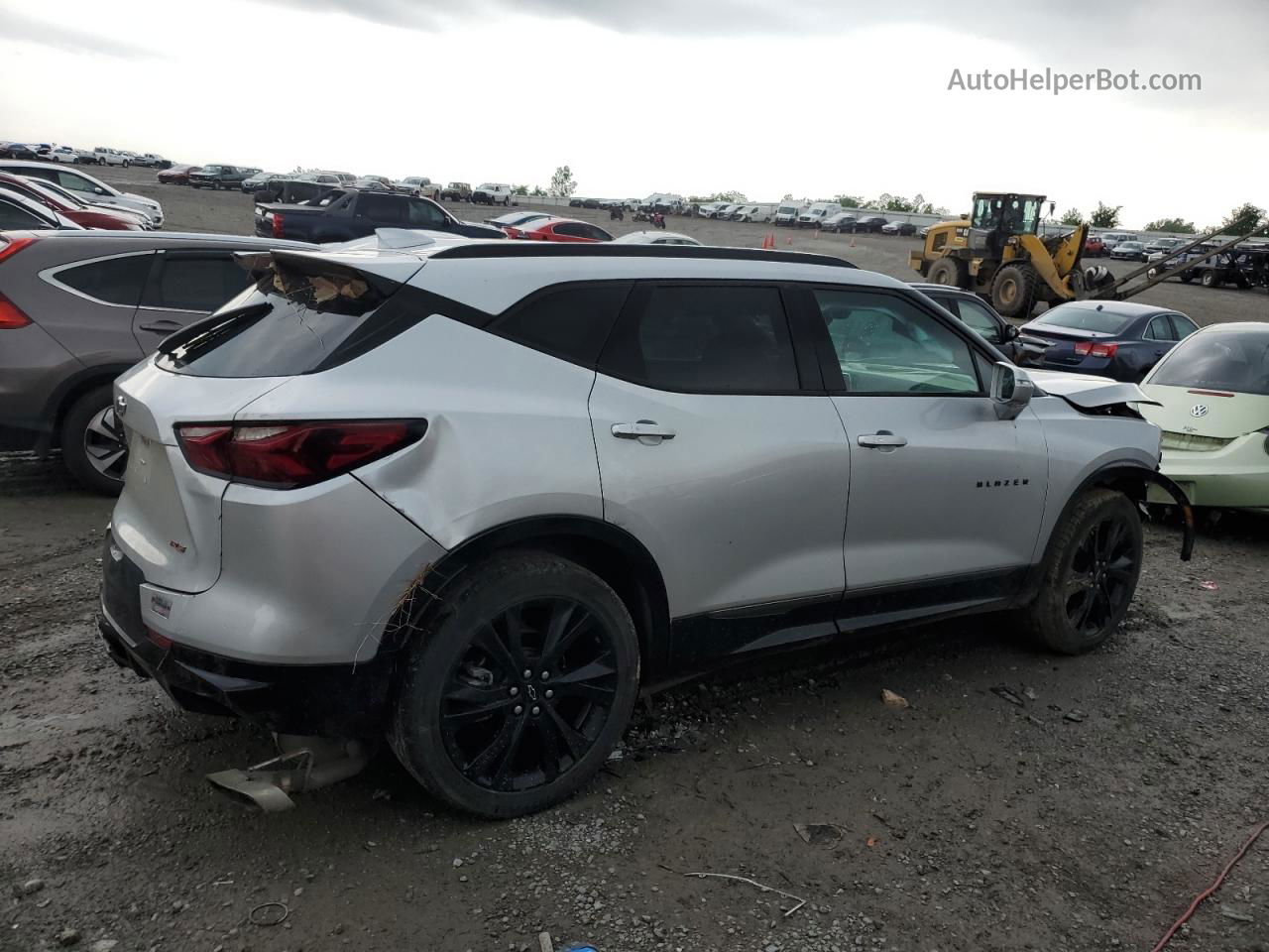 2020 Chevrolet Blazer Rs Серебряный vin: 3GNKBERS2LS631289