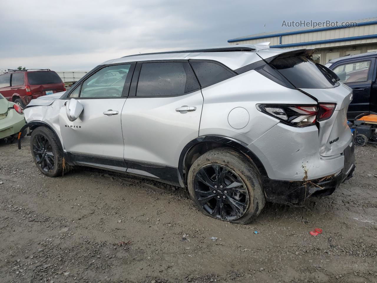 2020 Chevrolet Blazer Rs Серебряный vin: 3GNKBERS2LS631289