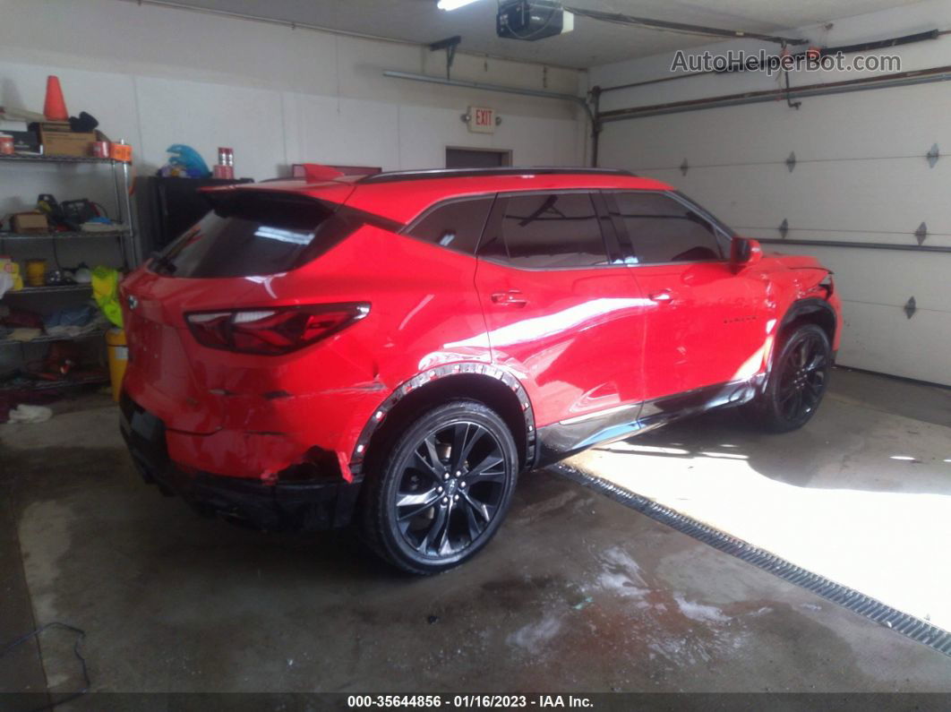 2020 Chevrolet Blazer Fwd Rs Red vin: 3GNKBERS3LS564556